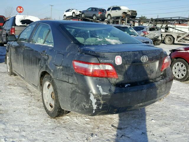 4T4BE46K09R091207 - 2009 TOYOTA CAMRY BASE GRAY photo 3