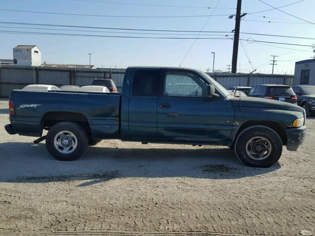 3B7HC13Z0WG237053 - 1998 DODGE RAM 1500 GREEN photo 9