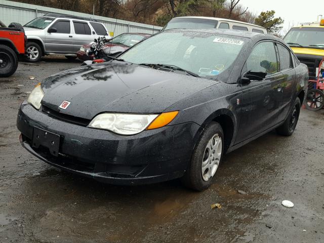 1G8AN12F43Z207160 - 2003 SATURN ION LEVEL BLACK photo 2