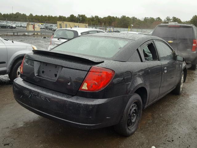 1G8AN12F43Z207160 - 2003 SATURN ION LEVEL BLACK photo 4