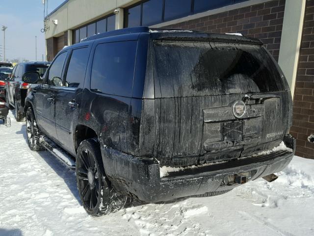 1GYFK63837R404726 - 2007 CADILLAC ESCALADE L BLACK photo 3