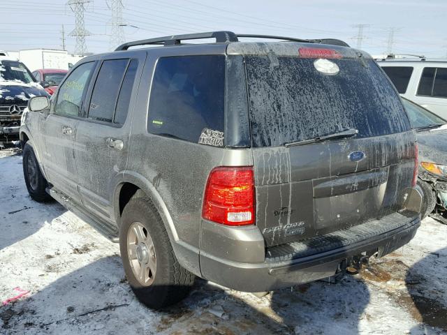 1FMDU75W32ZC85220 - 2002 FORD EXPLORER L GRAY photo 3