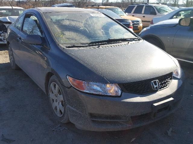 2HGFG12639H530650 - 2009 HONDA CIVIC LX GRAY photo 1