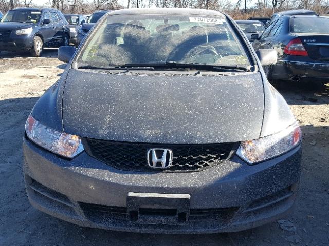 2HGFG12639H530650 - 2009 HONDA CIVIC LX GRAY photo 9