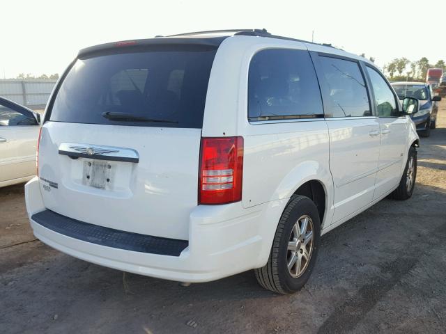 2A8HR54P08R701273 - 2008 CHRYSLER TOWN & COU WHITE photo 4