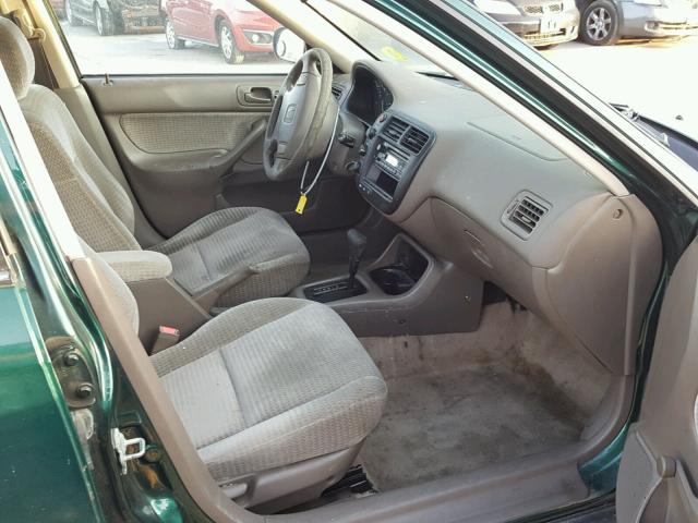 2HGEJ6615XH519588 - 1999 HONDA CIVIC BASE Yaşıl foto 5