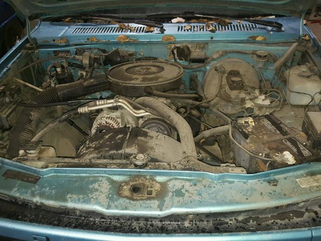 1B7GG26XXSW940302 - 1995 DODGE DAKOTA TEAL photo 7