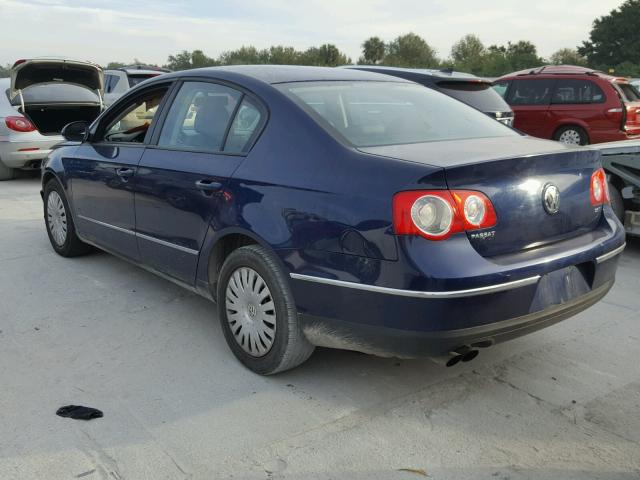 WVWJK73C27P007109 - 2007 VOLKSWAGEN PASSAT BLUE photo 3