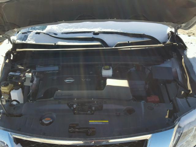 5N1AR2MN4GC647842 - 2016 NISSAN PATHFINDER SILVER photo 7