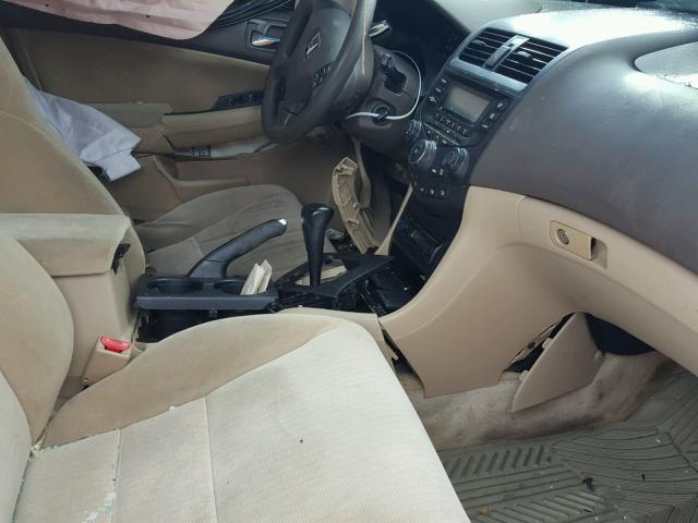 1HGCM56475A095670 - 2005 HONDA ACCORD LX BEIGE photo 5