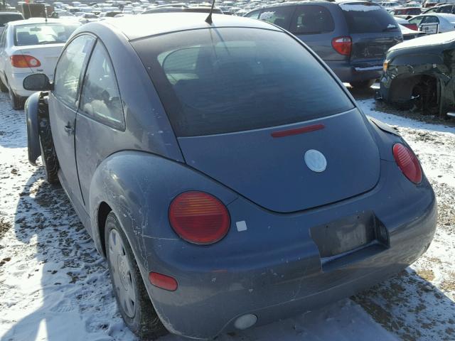 3VWBK21C93M401844 - 2003 VOLKSWAGEN NEW BEETLE SILVER photo 3