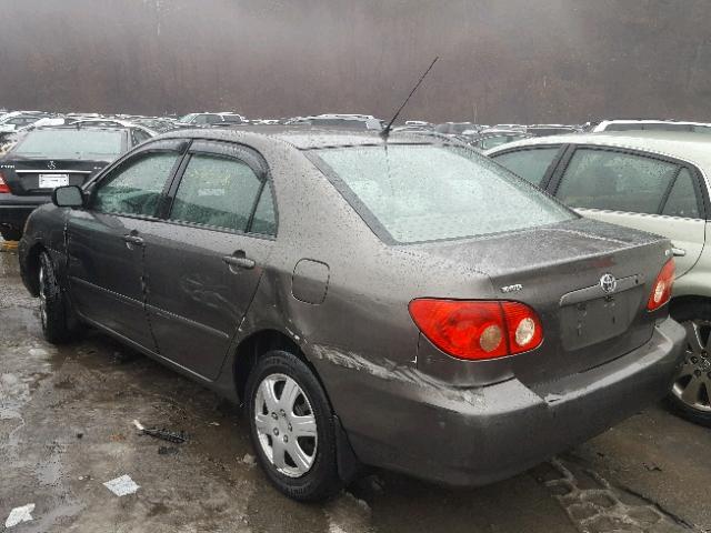 2T1BR32E18C917331 - 2008 TOYOTA COROLLA CE GRAY photo 3