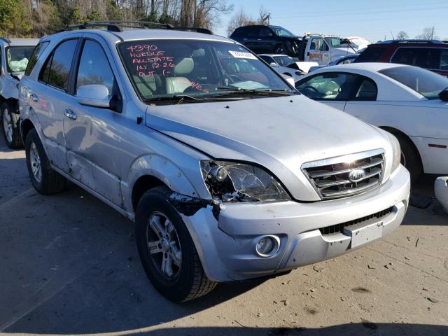 KNDJD736375712145 - 2007 KIA SORENTO EX SILVER photo 1