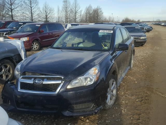 4S3BMBC68D3033244 - 2013 SUBARU LEGACY 2.5 BLUE photo 2