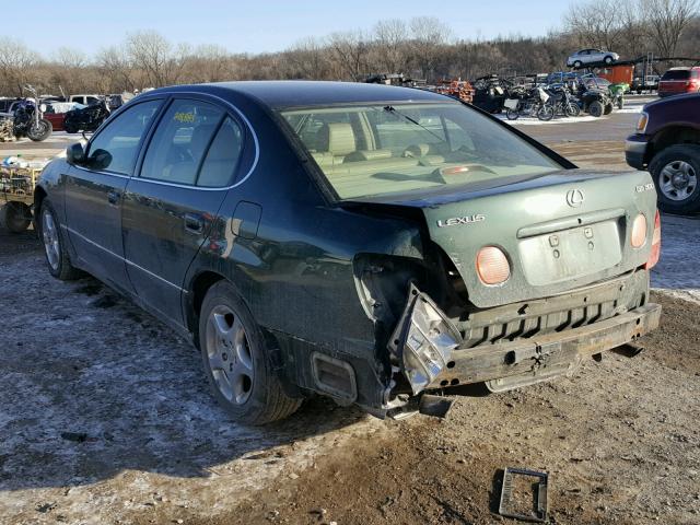 JT8BD68S3W0015556 - 1998 LEXUS GS 300 GREEN photo 3