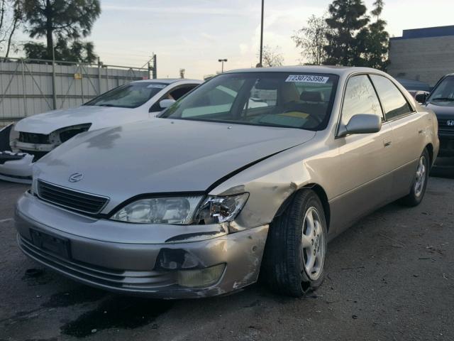 JT8BF28G4X5061478 - 1999 LEXUS ES 300 GOLD photo 2