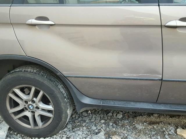 5UXFA13594LU34375 - 2004 BMW X5 3.0I BROWN photo 10