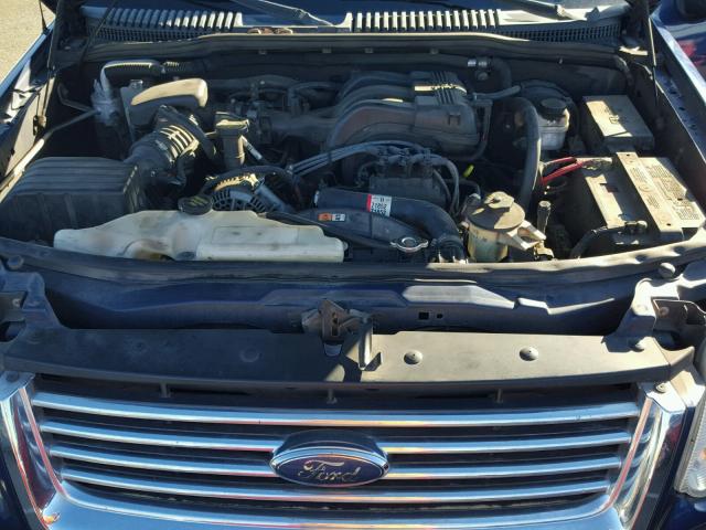 1FMEU63E26ZA03602 - 2006 FORD EXPLORER X BLUE photo 7