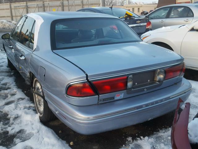 1G4HR52KXVH430756 - 1997 BUICK LESABRE LI BLUE photo 3