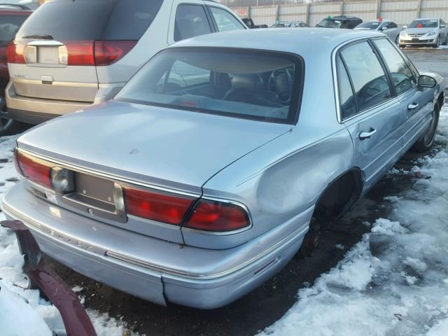 1G4HR52KXVH430756 - 1997 BUICK LESABRE LI BLUE photo 4