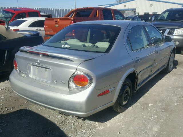 JN1DA31D03T507598 - 2003 NISSAN MAXIMA GLE SILVER photo 4