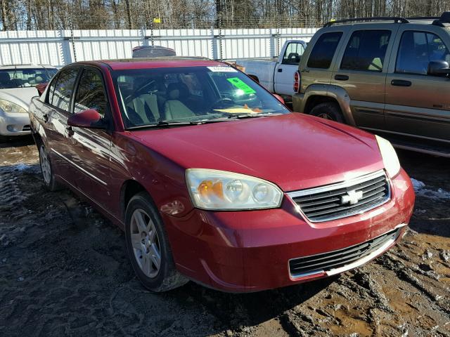 1G1ZT53846F137812 - 2006 CHEVROLET MALIBU LT BURGUNDY photo 1