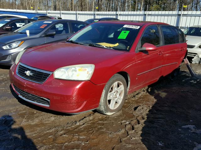 1G1ZT53846F137812 - 2006 CHEVROLET MALIBU LT BURGUNDY photo 2