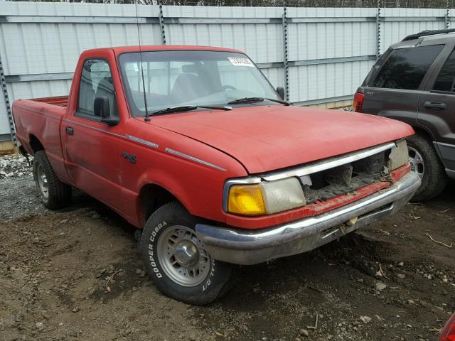 1FTCR10A4SUA73580 - 1995 FORD RANGER RED photo 1