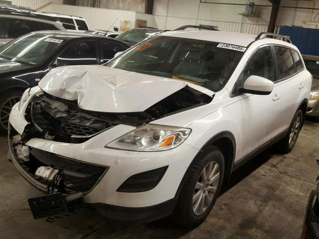 JM3TB3MA9A0213579 - 2010 MAZDA CX-9 WHITE photo 2