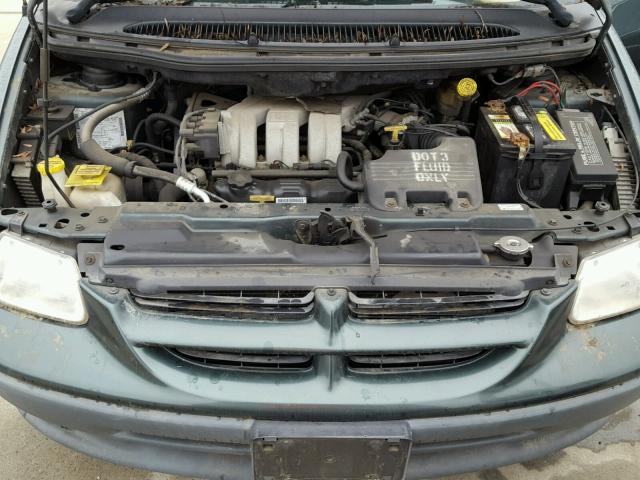 2B4GP44R6YR711193 - 2000 DODGE GRAND CARA GREEN photo 7