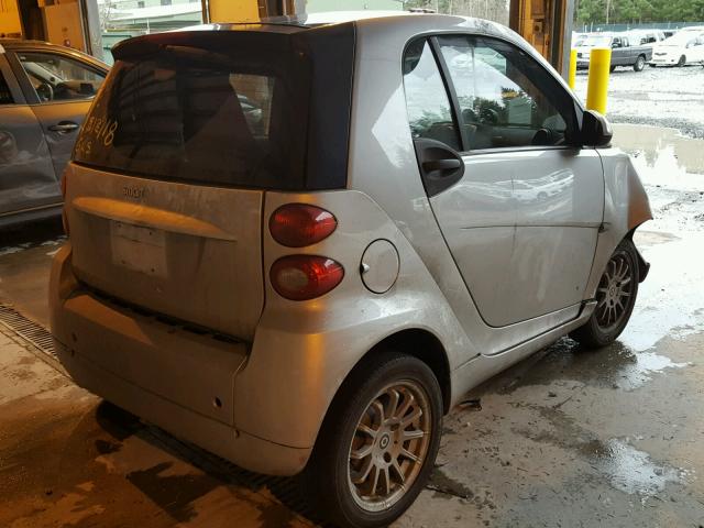 WMEEJ3BA2CK532032 - 2012 SMART FORTWO PUR SILVER photo 4