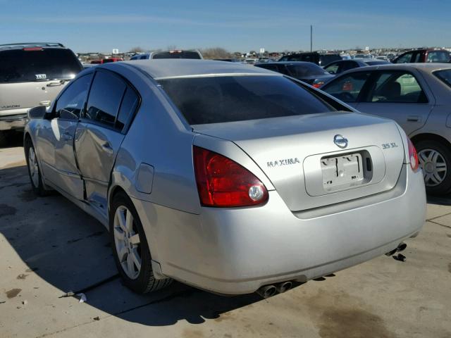 1N4BA41E84C816567 - 2004 NISSAN MAXIMA SE SILVER photo 3