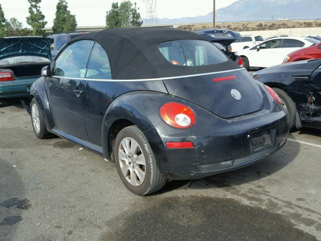 3VWPG31Y48M404263 - 2008 VOLKSWAGEN NEW BEETLE 黑色 照片 3