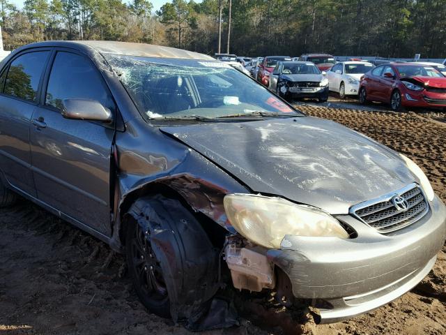 1NXBR32E36Z645215 - 2006 TOYOTA COROLLA CE GRAY photo 9