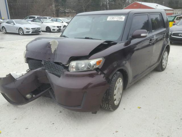 JTLKE50E991087850 - 2009 TOYOTA SCION XB PURPLE photo 2