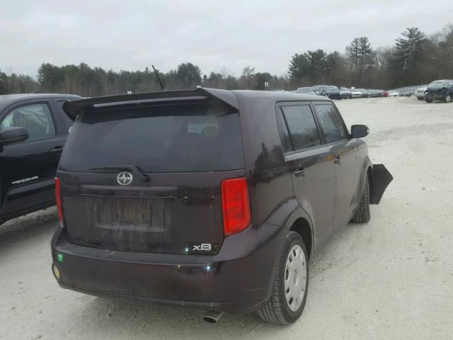 JTLKE50E991087850 - 2009 TOYOTA SCION XB PURPLE photo 4