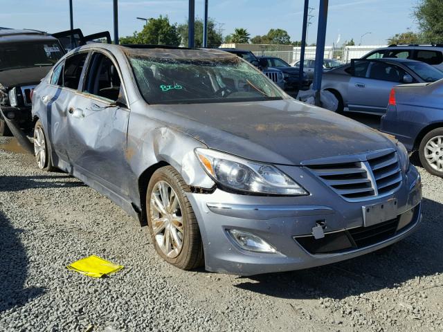 KMHGC4DD6EU262420 - 2014 HYUNDAI GENESIS 3. GRAY photo 1