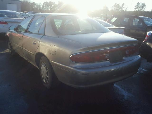 2G4WS52JX31160740 - 2003 BUICK CENTURY CU BEIGE photo 3