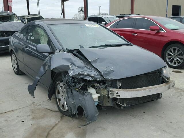 2HGFG1B66BH503349 - 2011 HONDA CIVIC LX CHARCOAL photo 1