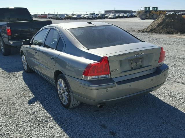 YV1RS592382671935 - 2008 VOLVO S60 2.5T GREEN photo 3