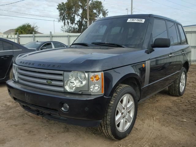 SALME11444A178478 - 2004 LAND ROVER RANGE ROVE BLUE photo 2