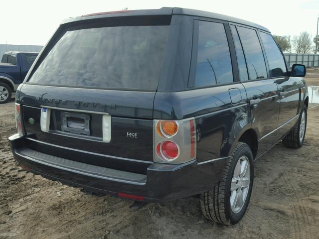 SALME11444A178478 - 2004 LAND ROVER RANGE ROVE BLUE photo 4