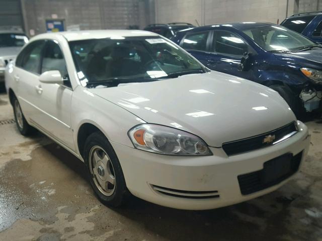 2G1WT58KX79210991 - 2007 CHEVROLET IMPALA LT WHITE photo 1