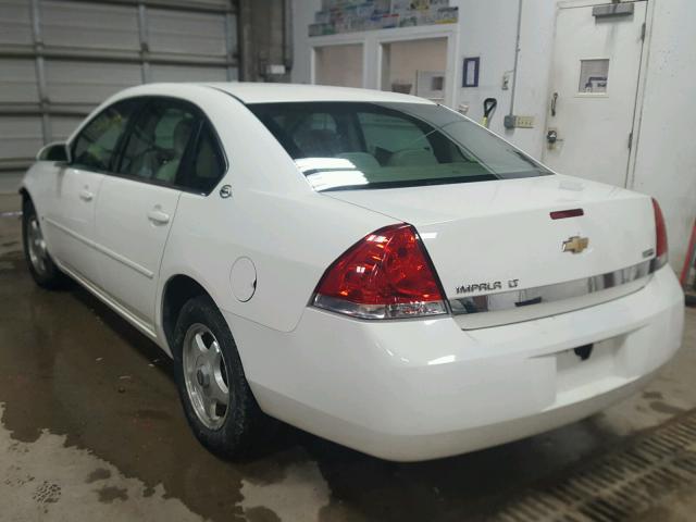 2G1WT58KX79210991 - 2007 CHEVROLET IMPALA LT WHITE photo 3