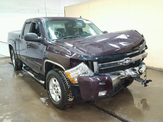 1GCEK29019Z241623 - 2009 CHEVROLET SILVERADO MAROON photo 1