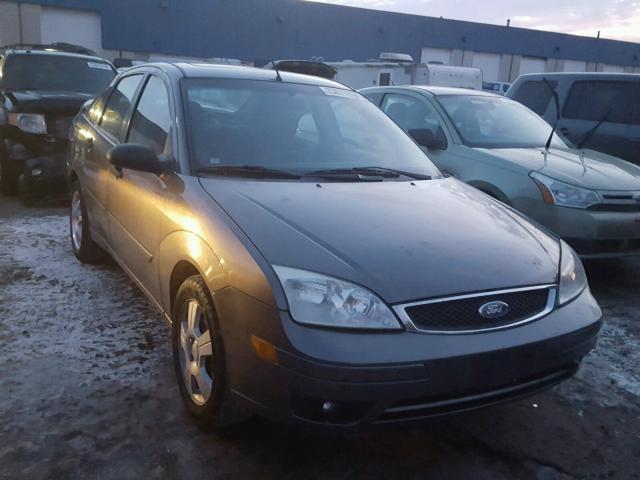 1FAFP34N97W154099 - 2007 FORD FOCUS ZX4 GRAY photo 1