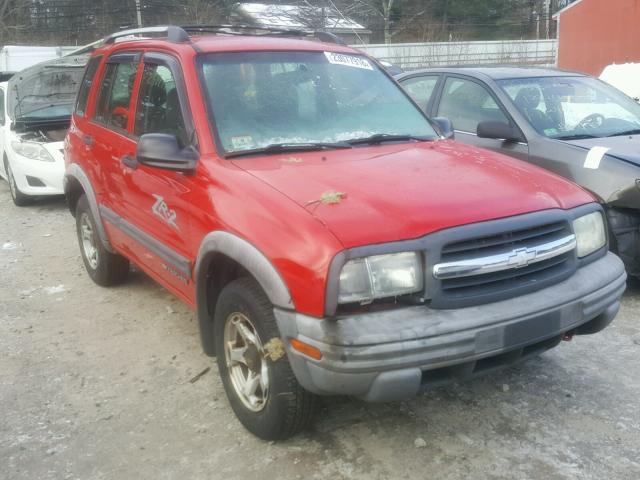 2CNBJ734416954641 - 2001 CHEVROLET TRACKER ZR RED photo 1