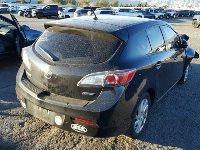 JM1BL1L78C1661692 - 2012 MAZDA 3 I BLACK photo 4