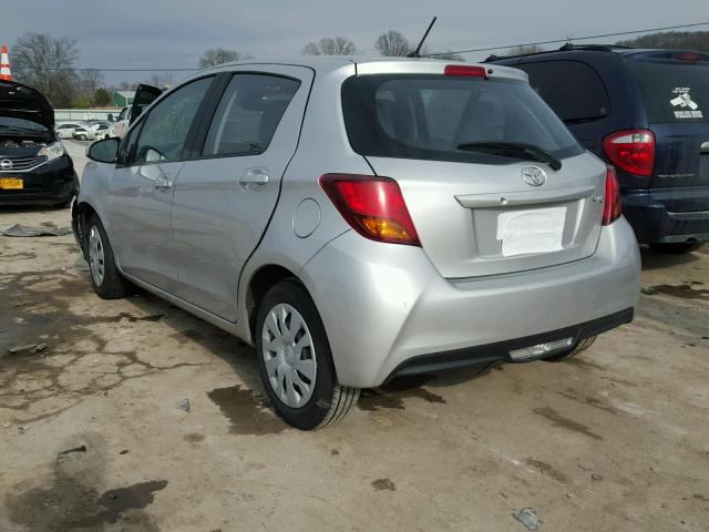 VNKKTUD37HA074962 - 2017 TOYOTA YARIS L SILVER photo 3