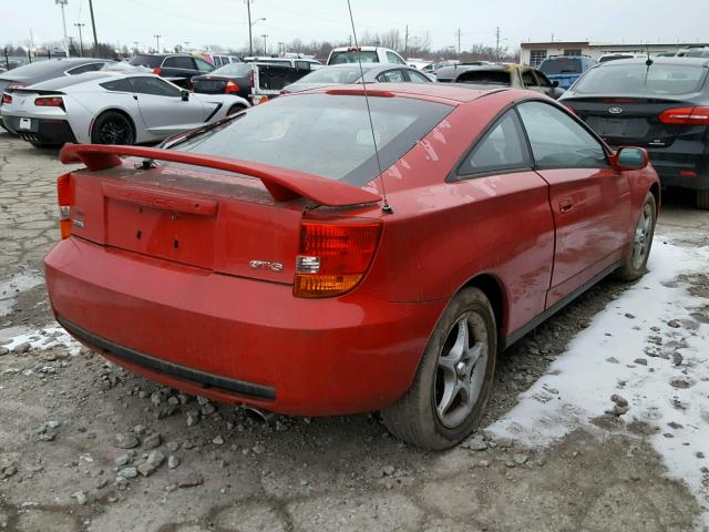 JTDDY32T3Y0021021 - 2000 TOYOTA CELICA GT- RED photo 4